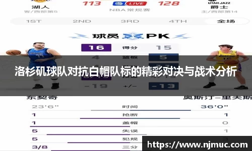 洛杉矶球队对抗白帽队标的精彩对决与战术分析